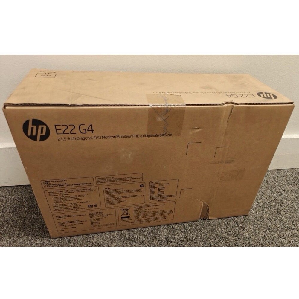 HP E22 G4 22" FHD Monitor